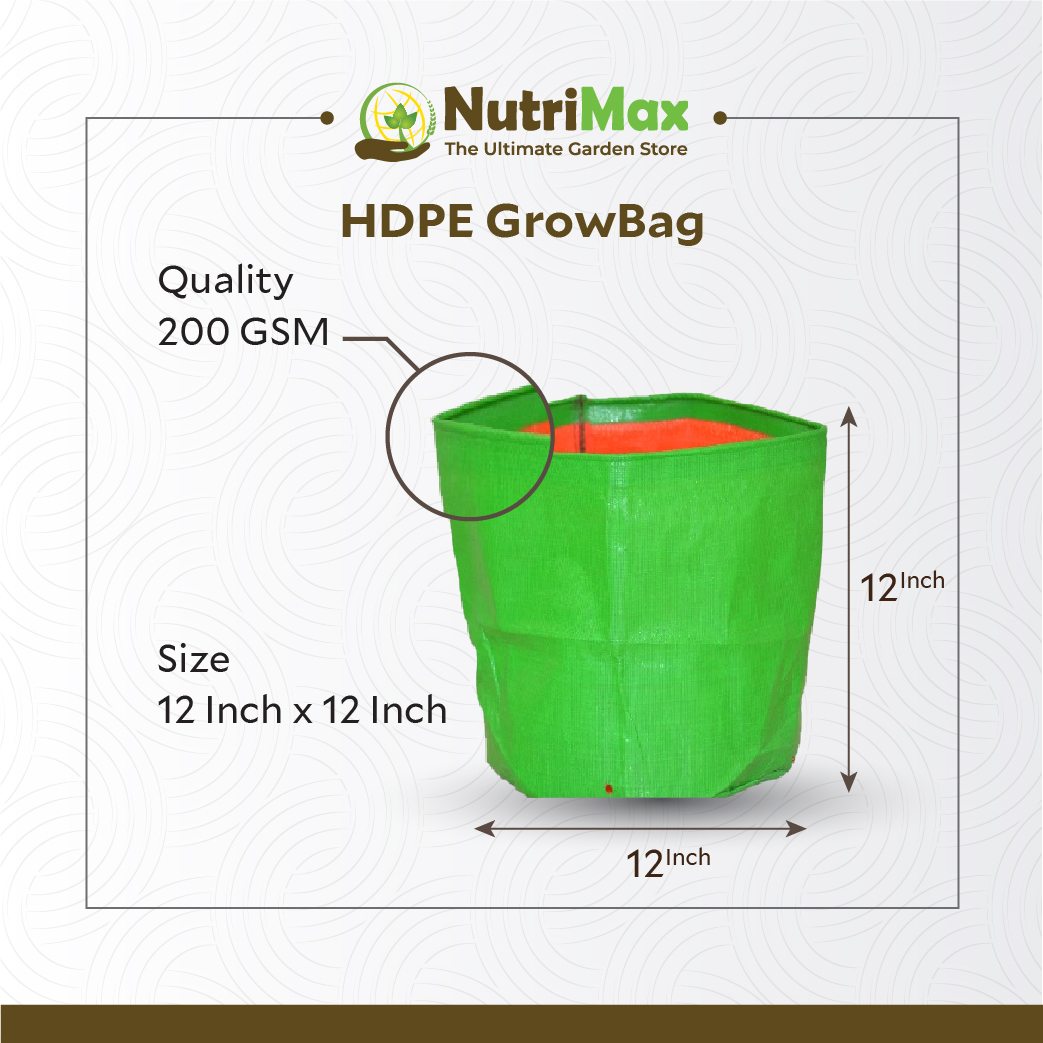 HDPE Grow Bag 15x15 Inch